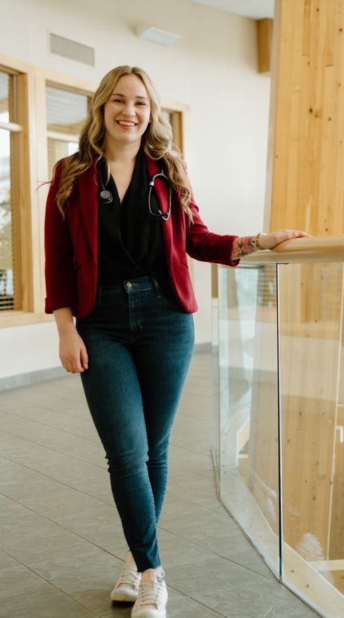 Grad nurse excited to do meaningful work