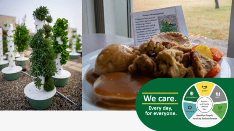 Giving thanks for Nutrition and Food Services